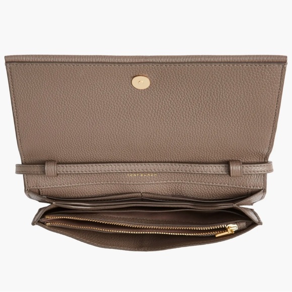 Tory Burch McGraw Leather Wallet Crossbody - Picture 6 of 10